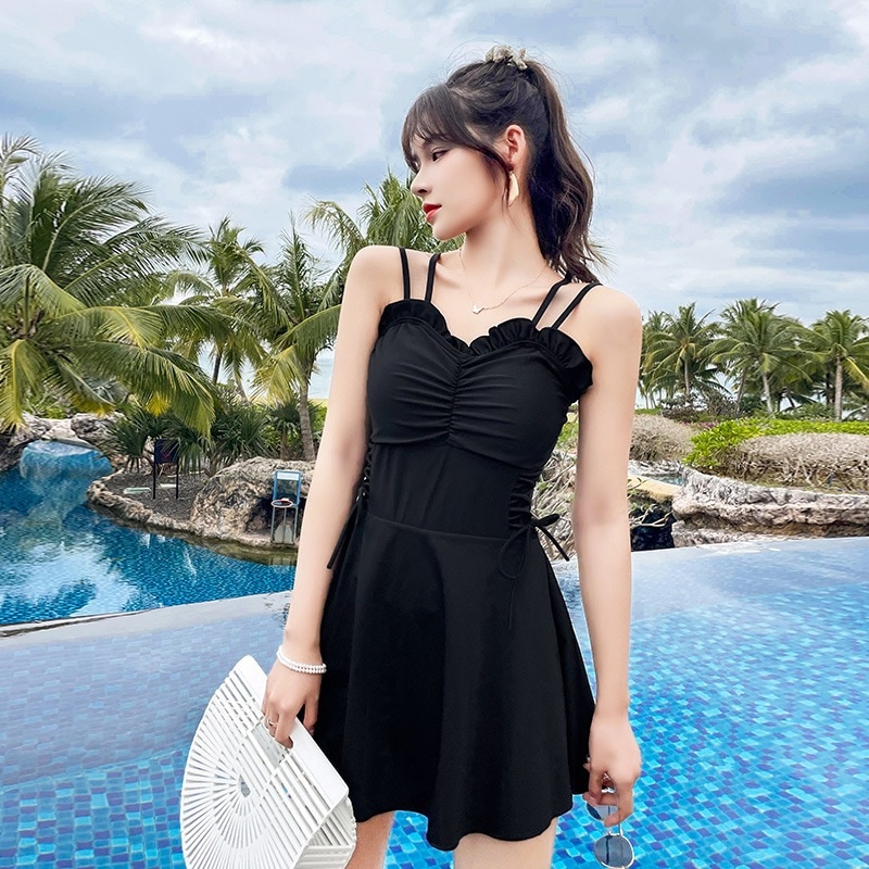 【1つ買うと10つ無料】女性のためのワンピース水着セクシーなスリムな水着肉を覆ってカバーする温泉春の水着