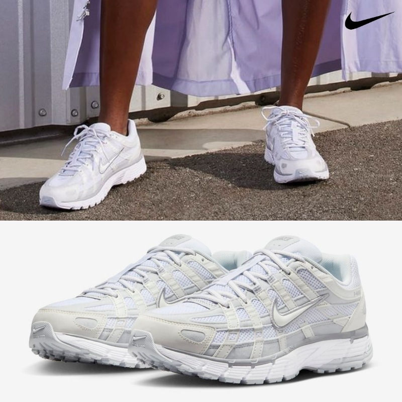 [NIKE] ナイキ スニーカー P-6000 ウィメンズシューズ / METALLIC SUMMIT WHITE