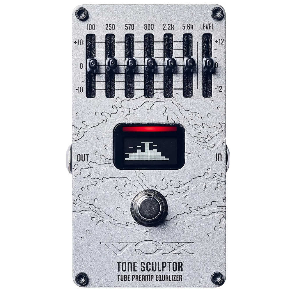VOX(ヴォックス) TONE SCULPTOR ギター用 コンパクトエフェクター グラフィックイコライザー　Nutube搭載　真空管・Valvenergy 2nd VE-TS