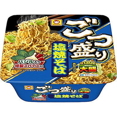 他サイト： マルちゃん ごつ盛り 塩焼そば 156g×12個の商品画像