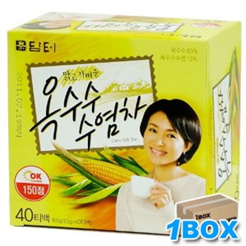 「」 トウモロコシのヒゲ茶「ティーパック」40袋入り1BOX16個入韓国食品0877-1