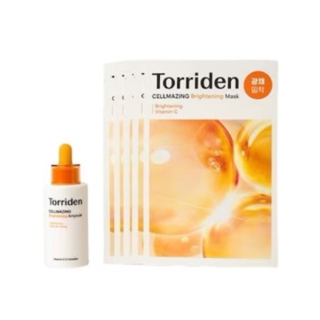 [2点セット] セルメイジング ビタC ブライトニング アンプル 30ml+ビタマスク 10枚