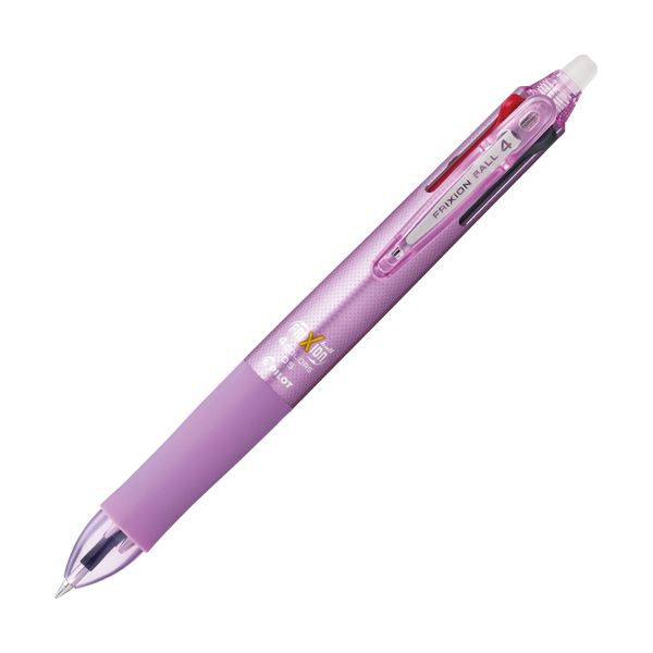 (まとめ) パイロット 多色ゲルインキボールペンフリクションボール4 0.5mm （軸色：ピンク） LKFB-80EF-P 1本 (×10セット)