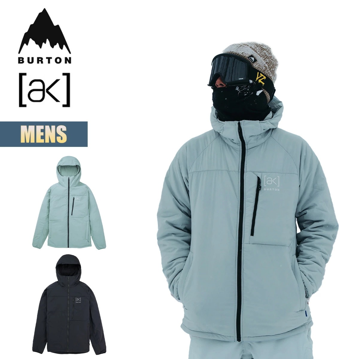 アウター メンズ 24-25 [ak] ヘリウム フーデッド ストレッチ インサレーテッド ジャケット W25JP-220691 Mens [ak] Helium Hooded