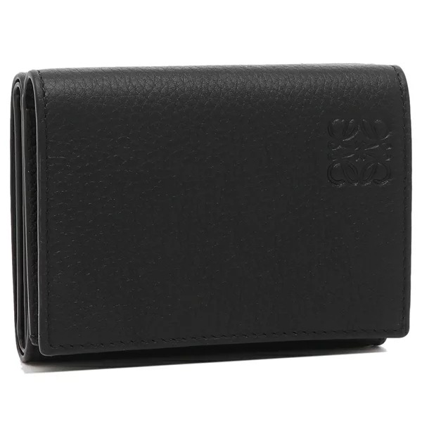 三つ折り財布 ミニ財布 ブラック メンズ C660TR2X02 1100