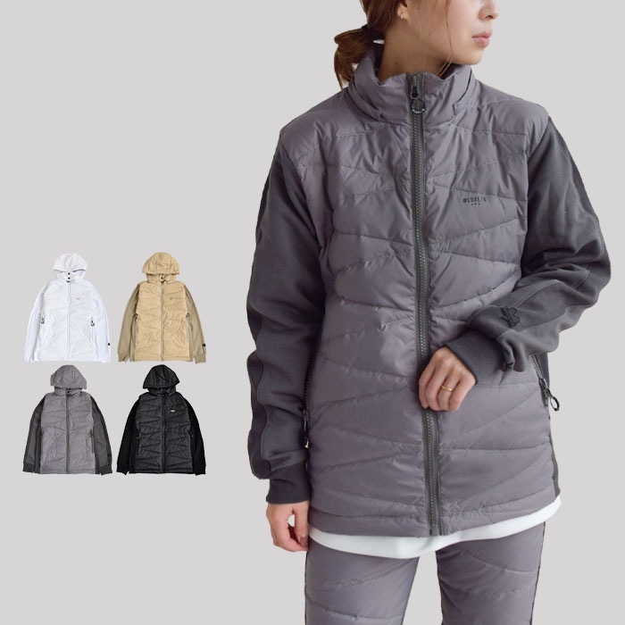 LUXE/R ラグジュ ゴルフ アウター パーカー ストレッチ フリース 裏起毛 ジャージ ダウン 長袖 メンズ レディース ユニセックス 秋 冬 M L XL 45761