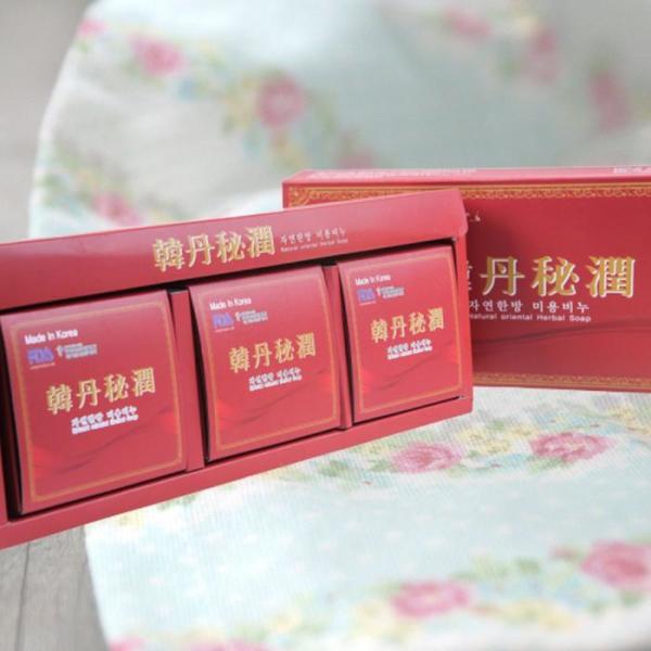 RGKOPR65茶山 一段石鹸セット 100g×3個 洗顔石鹸