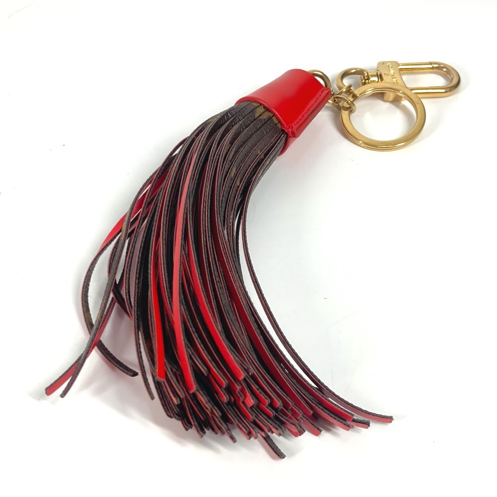 キーホルダー M78616 タッセル バッグチャーム モノグラム バッグチャーム フリンジ モノグラムキャンバス ブラウン