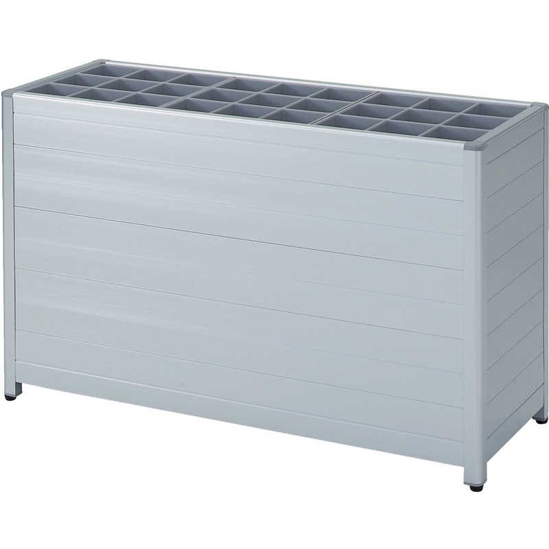 トラスコ中山　アルミ傘立て パネルタイプ 27本立　TAK27P