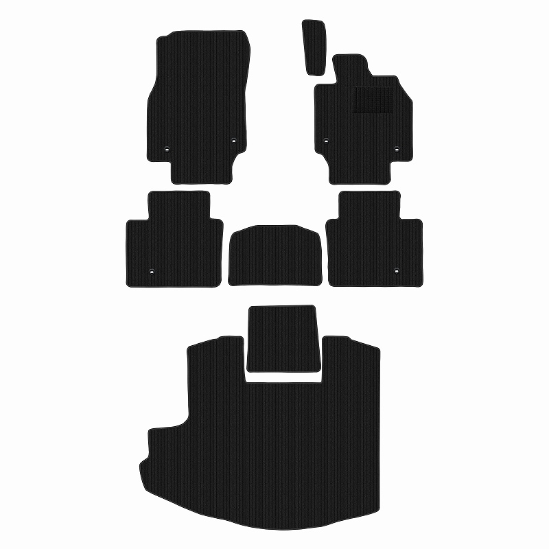 [優れた品質で安売りに挑戦]トヨタ 新型 クラウンクロスオーバー 35系 フロアマット + トランクマット (ラゲッジマット) [3色から選択]