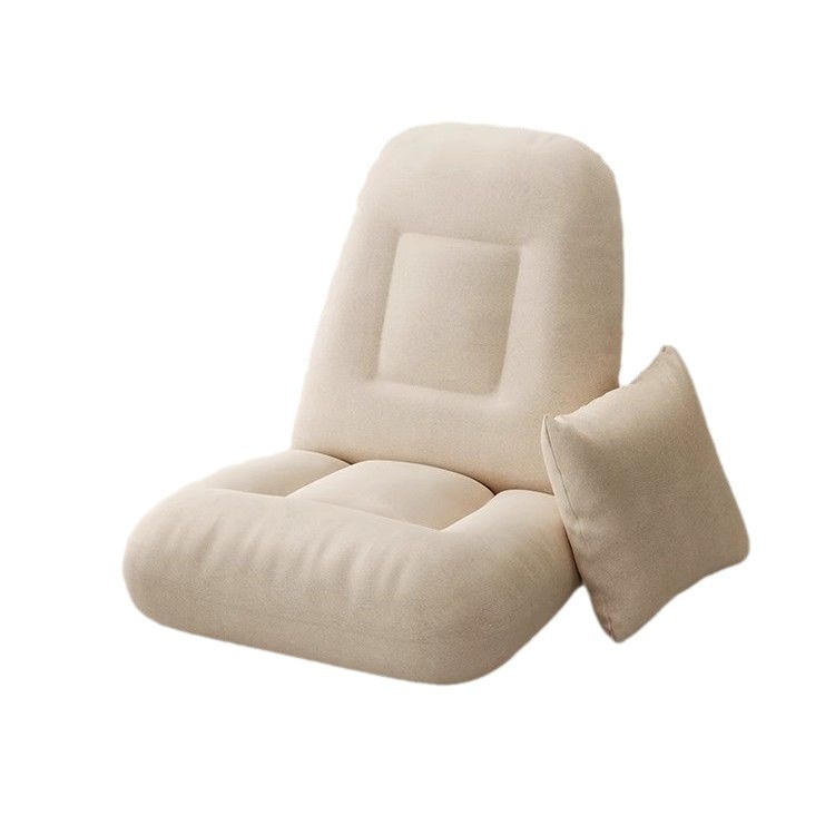 [2つ買うと200オフ]座椅子 5色から選べるソファーベッド フロアチェア 昼寝パッド 折りたたみ式 低反発ポリウレタン かわいい ソファ おしゃれ 一人暮らし チェアー 腰枕付き36473