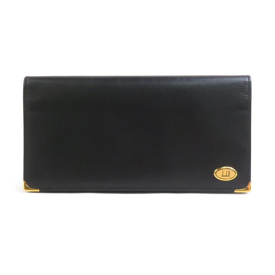 ダンヒル Dunhill 札入れ レザー ブラック メンズ r10542a