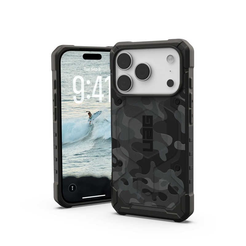 UAG　iPhone 17 Pro用 MagSafe対応 PATHFINDER SE(ミッドナイトカモ)　UAG-IPH25MA-MS-MC