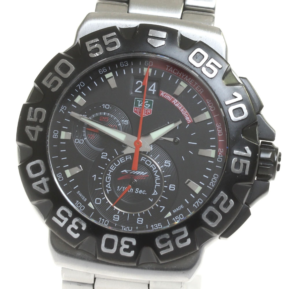 タグホイヤー TAG HEUER CAH1014.BT0718 フォーミュラ1 キミ・ライコネン限定モデル クォーツ メンズ _849633【中古】