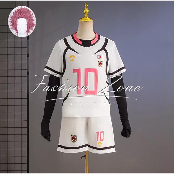 【品質良い 大好評中】迅速な出荷ブルーロックBlue Lock 糸師冴 いとし さえ ユニホーム着 コスプレ衣装 ウィッグ cosplay ハロウィン 演出服 変装