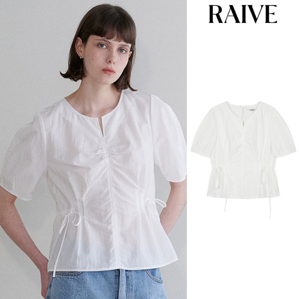 ウエスト ストリング ブラウス／String