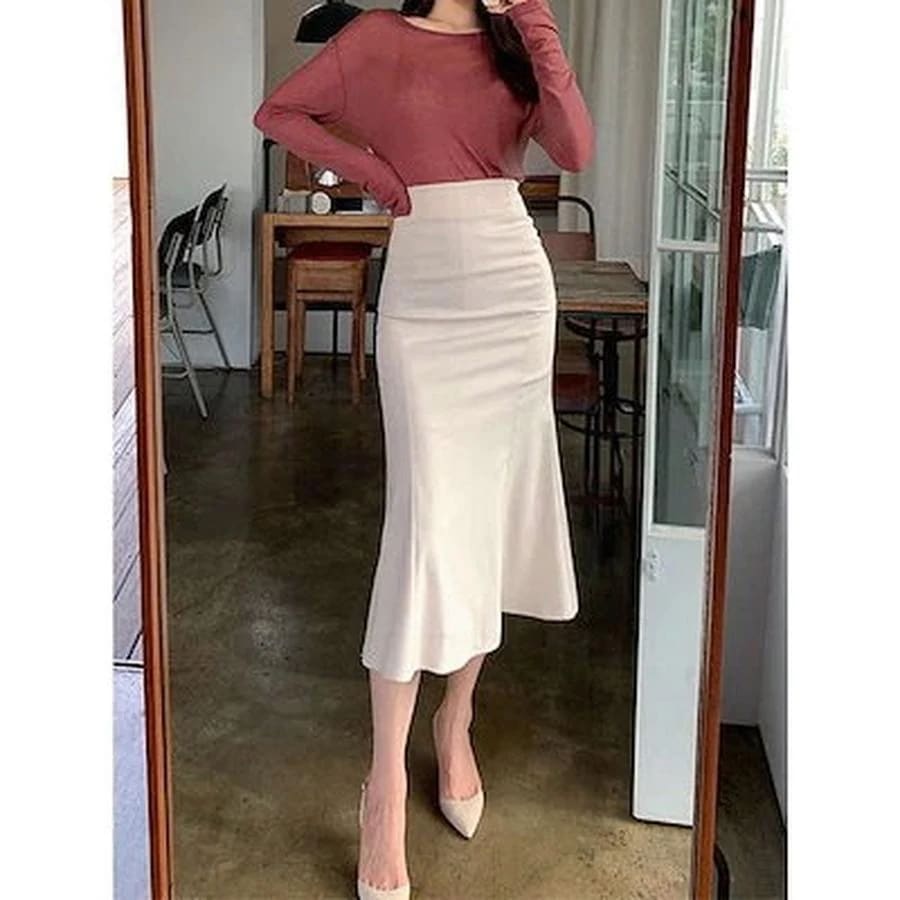 プリーツスカート マキシスカート 脚魅せミニスカート マキシスカート 脚魅せミニスカート マーメイドスカートタイトスカート プリーツスカートフィッシュ