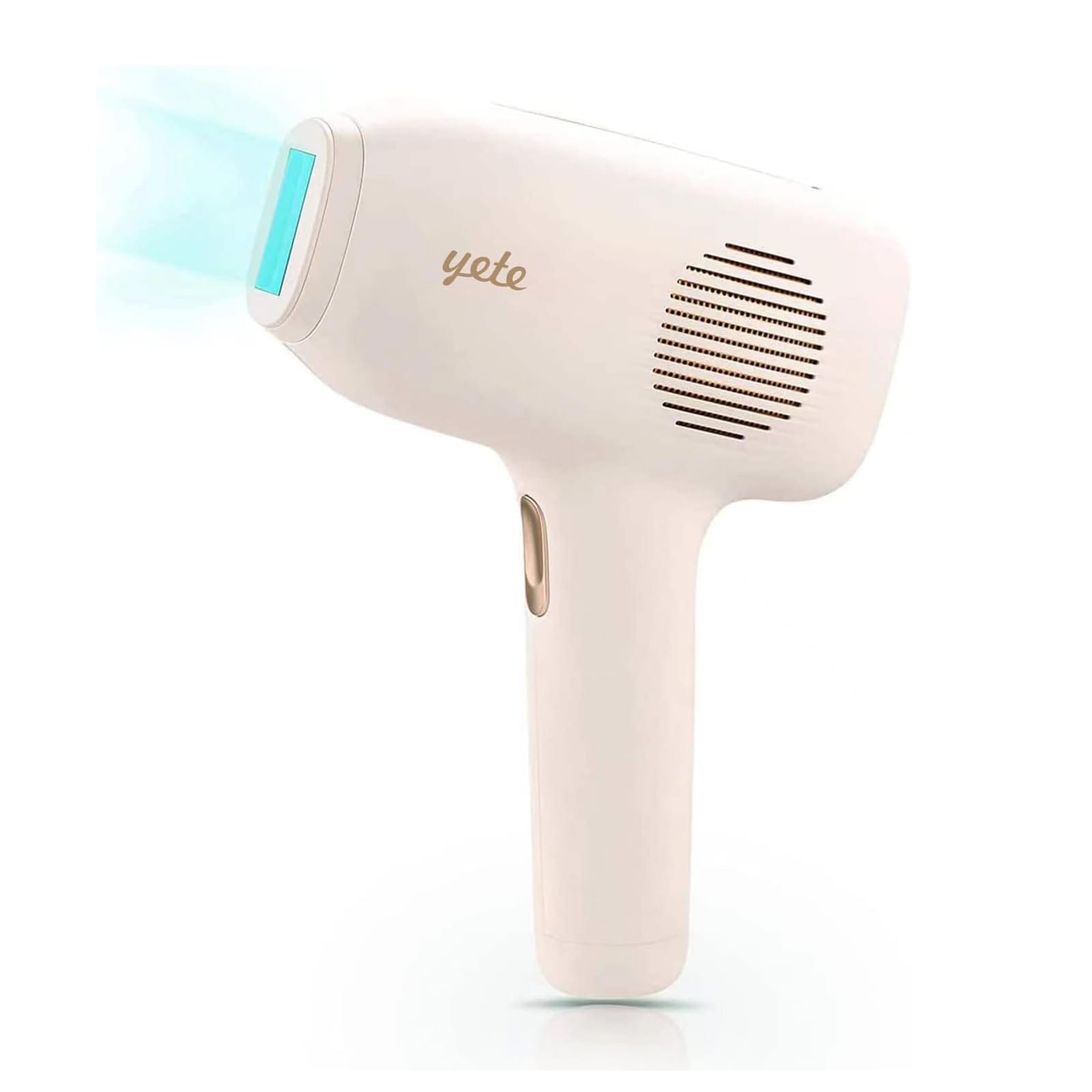 Yete（エイティー） 脱毛器 家庭用脱毛器 IPL光脱毛器 レディー脱毛器 冷感脱毛 無限照射回数 5段階照射 男女兼用 全身ムダ毛処理 PSE安全認証済み 祝日 母の日 誕生日 (クリーム)