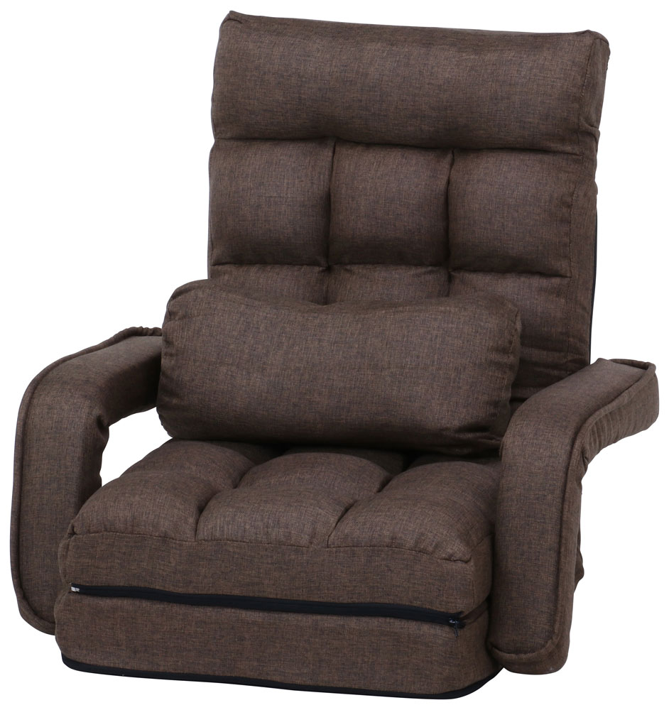 不二貿易 35498 4WAY座椅子（ダークブラウン） 35498フジボウエキ