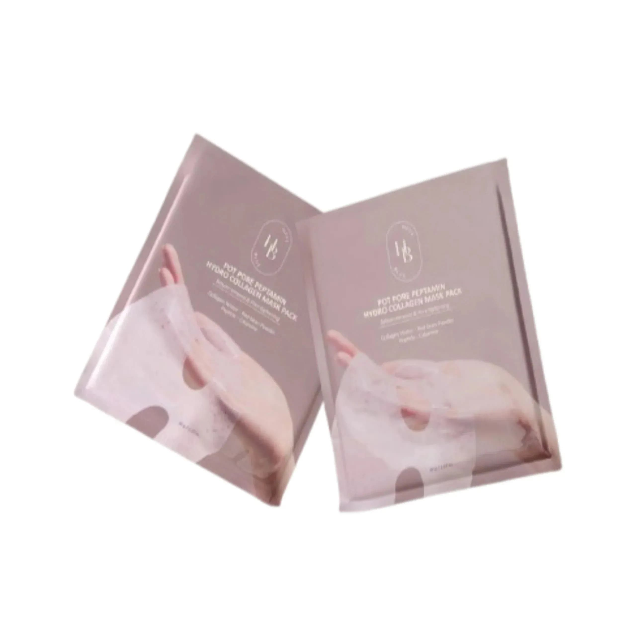 [24FW/New]小豆 フォア ペプタミン ハイドロ コラーゲン マスク パック 7枚 #500Da 超低分子 コラーゲン 352,800 ppm #パンテノール