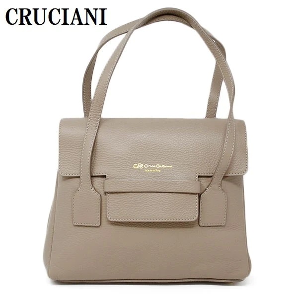 AD13.325M VAR.1 CRETA レザー トートバッグ ハンドバッグ レディース ベージュ