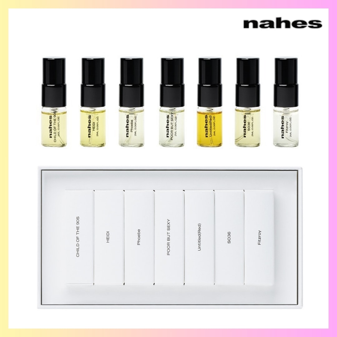 [nahes] DISCOVERY SET 2ml X 7 + FREE OMAKE ミニ香水セットサンプル香水アトマイザーディスカバリーセット