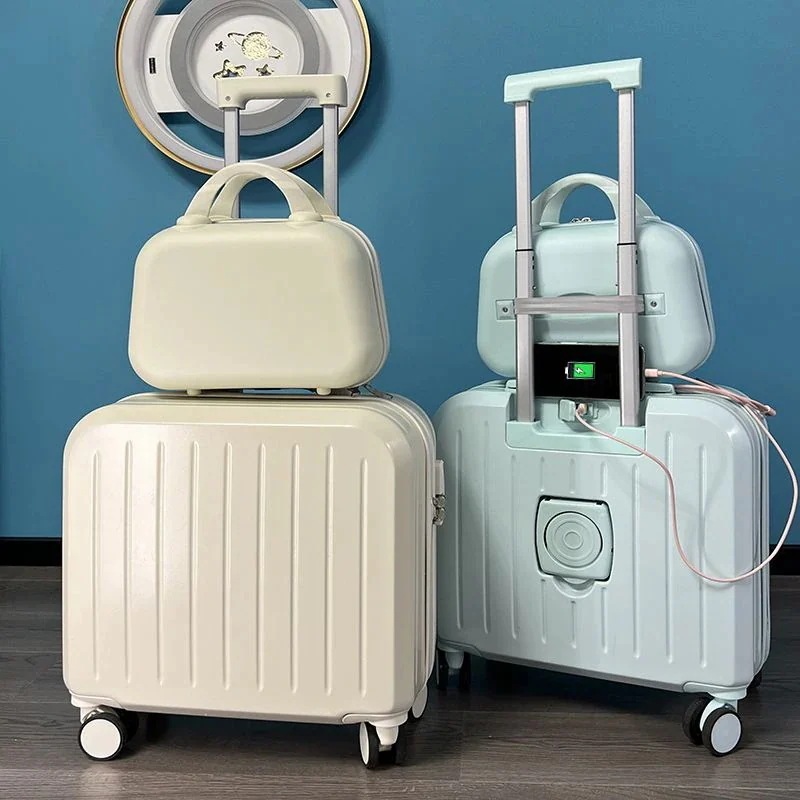 【急速出荷!】親子セット スーツケース 多機能収納ケース 超軽量 キャリーケースUポート付き ワードケース