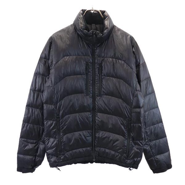 ND91307 アウトドア ダウンジャケット 黒 メンズ