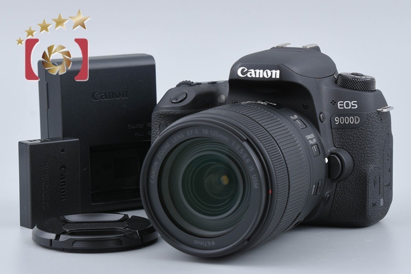 EOS 9000D EF-S 18-135 IS USM レンズキット シャッター回数僅少