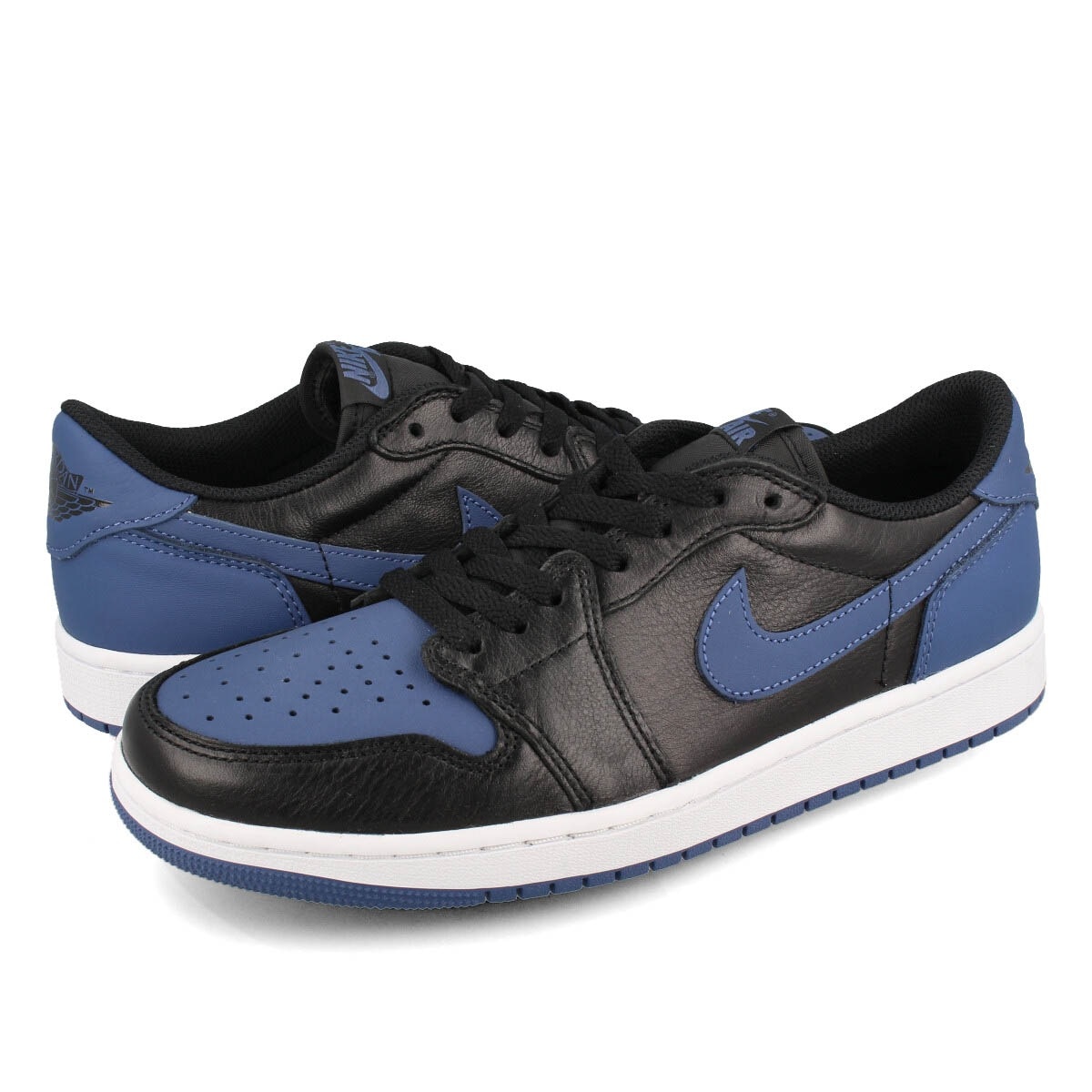 AIR JORDAN 1 LOW OG BLACK/MYSTIC NAVY/WHITE