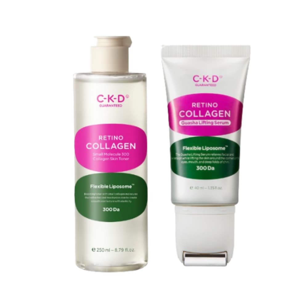 レチノコラーゲン低分子300カッサセラム, 40ml + レチノコラーゲン低分子300トナー, 250ml