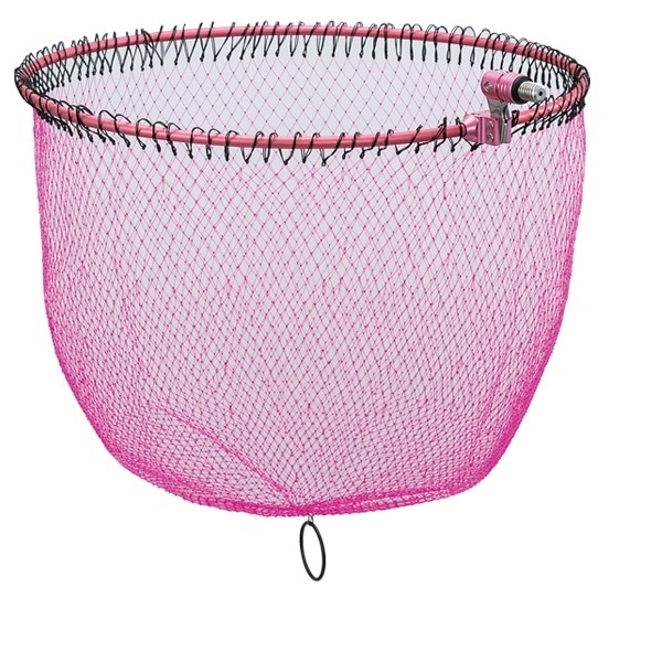 昌栄 磯用品 828-3 ウルトラフレーム 極 ワンピース 網付 Bay Special 40cm 網ピンク/ブラック
