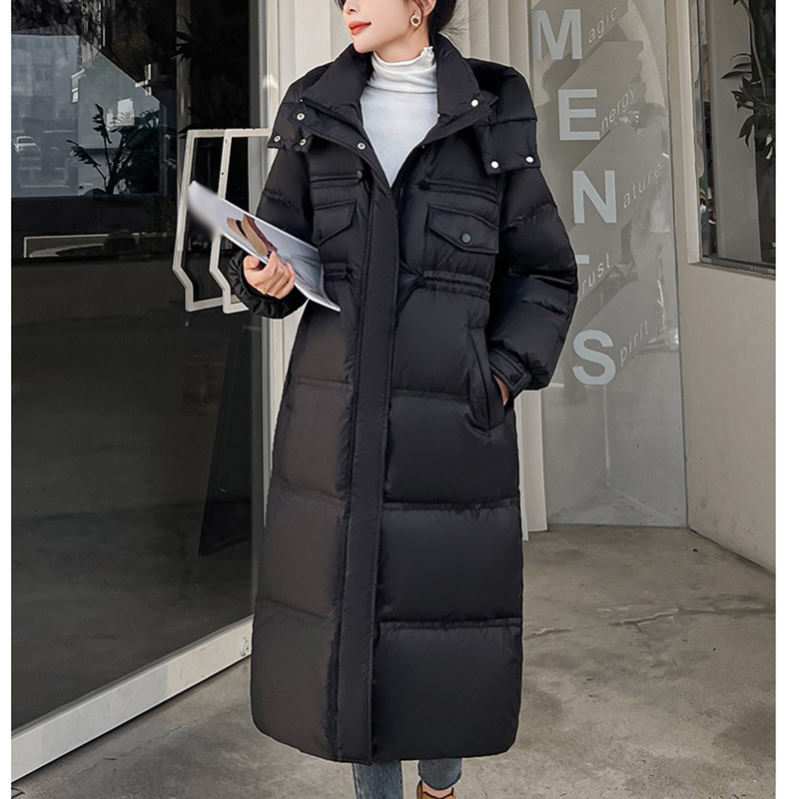 ダウンコート レディース ダウンジャケット 中綿コート 冬 アウター ファー フード ロング コート 着痩せ 無地 厚手 冬服 防寒着 おしゃれ 女性用 中綿 冬服 おしゃれ コートファー付き 通勤