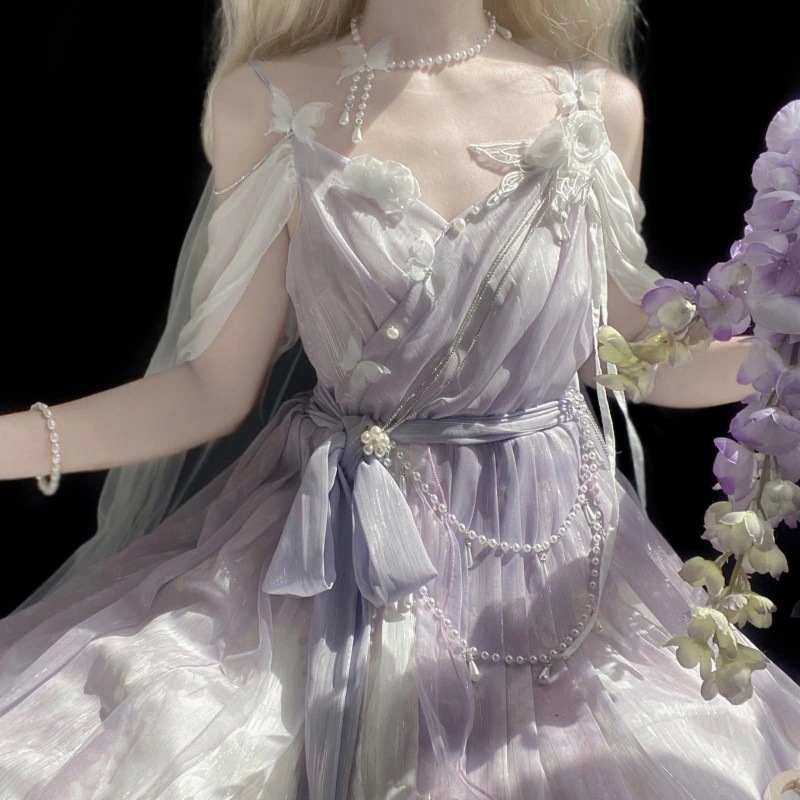 正規品デザイン神女臨世cos要素ワンピース仙気改良cos服ロリータ 9,209円