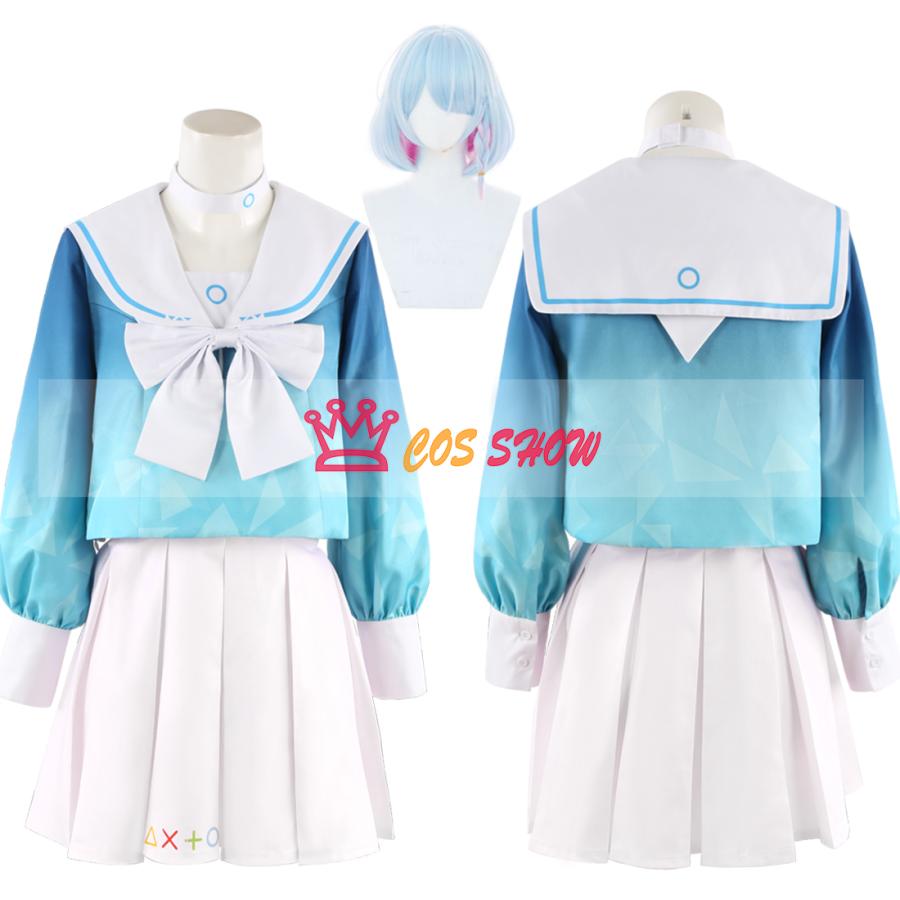 人気商品N0.1 ブルーアーカイブ Blue Archive アロナ コスプレ衣装 cosplay 仮装 髪飾り付き ウィッグ能 オーダーメイド製作可能 イベント ハロウィン 学園祭 ステージ