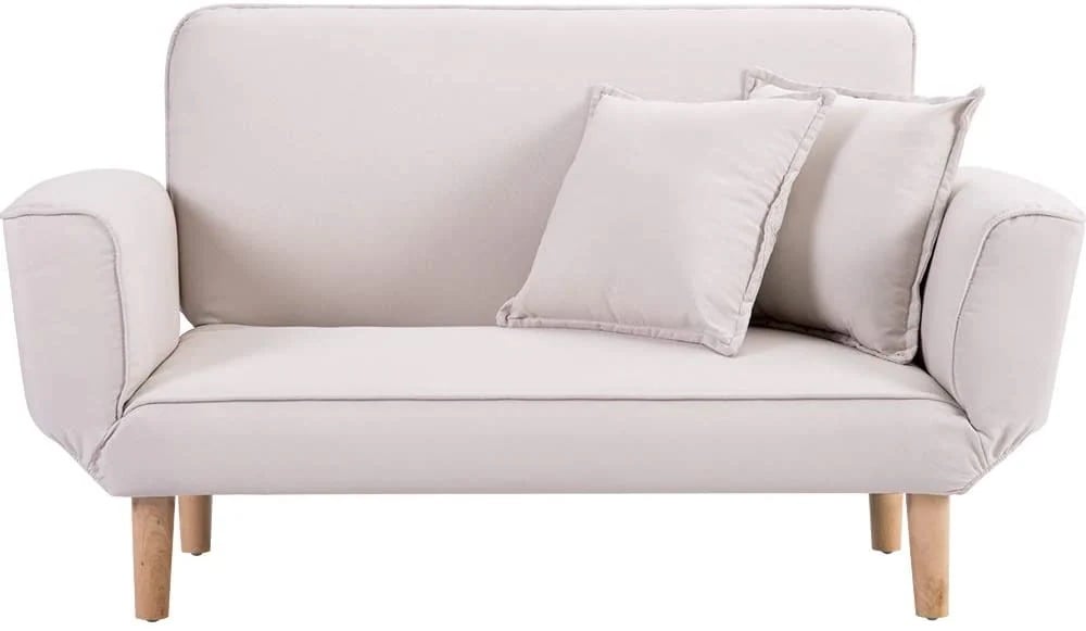 393ソファ 幅106 ソファ ソファ- クッション付 軽量 コンパクト 2人掛け 一人暮らし ベッド ソファ