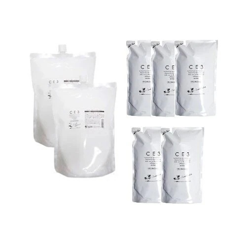 【2種6点セット】ミアン CE3 シャンプー 800ml 5個 + コンディショナー 4000g