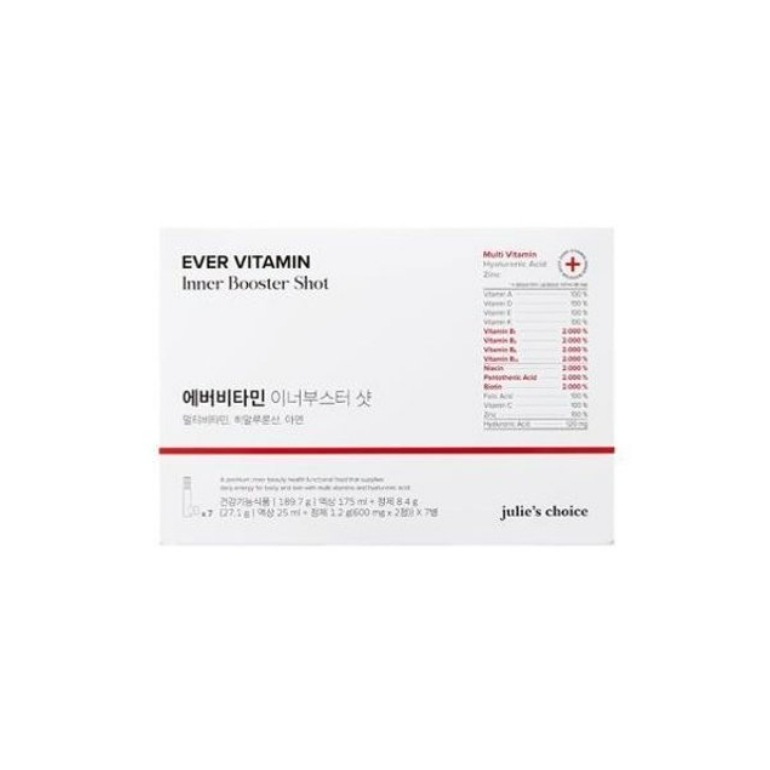 エバービタミンインナーブースターショット（液状25ml＋錠剤600mg×2錠）×7個入り