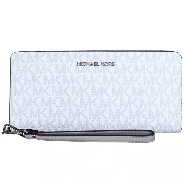 【Original Wrapping】即発 正規品 アウトレット レディース 財布 長財布 35H8STVT3B-Bright WHT シグネチャー