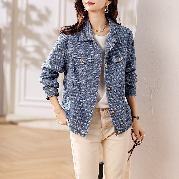 レディース ジャケット アウター 上着 羽織 前開き 長袖 Vネック 襟付き ポロカラー スリム 細身 ストレート Iライン スマート ポケット 2way 大人可愛い きれいめ シンプル 上品