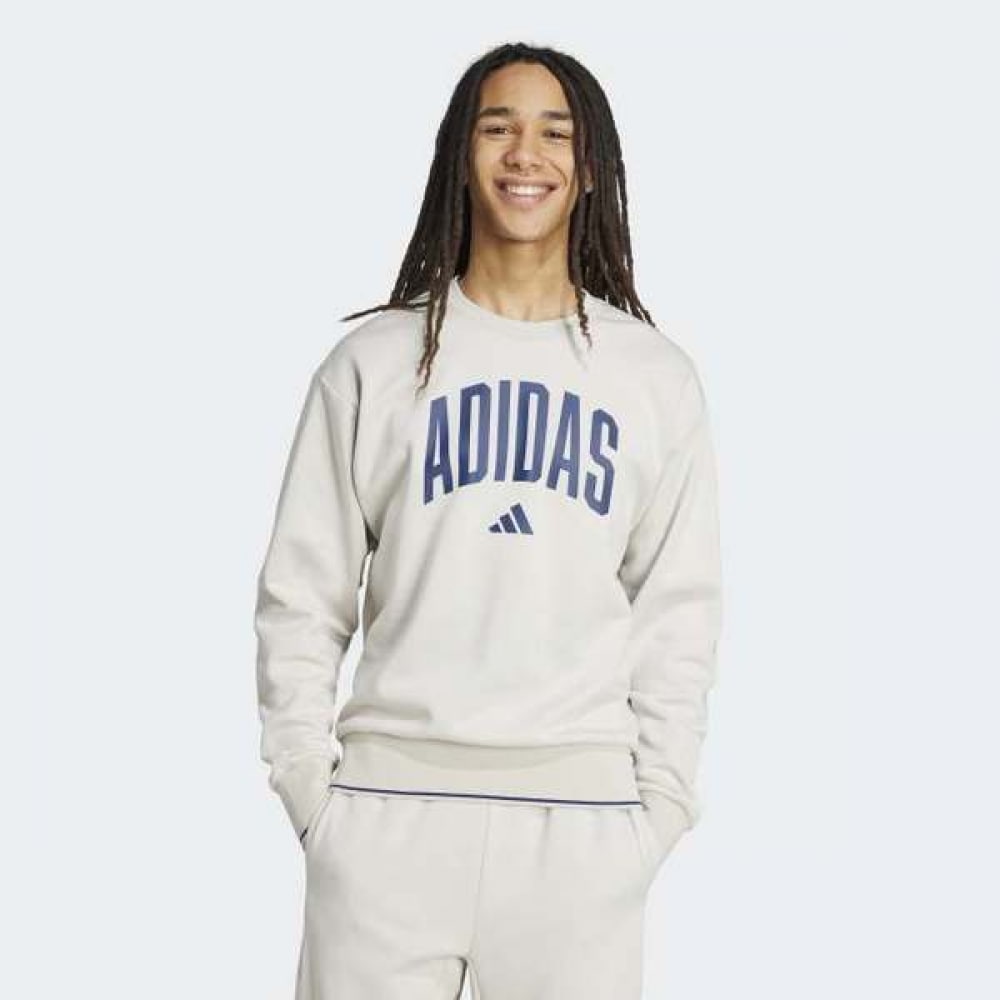 アディダス 男女共用 フリース スウェットシャツ JM1732