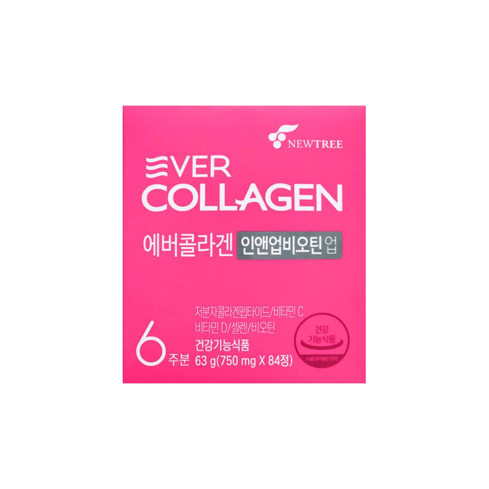 エバーコラーゲンイン＆アッププラス（ビオチンアップ）750mg 84錠