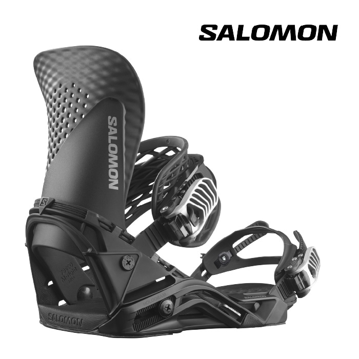 新品未使用 24-25 SALOMON BINDING HOLOGRAM BLACK S安心保証 即日発送 土日祝発送OK 39