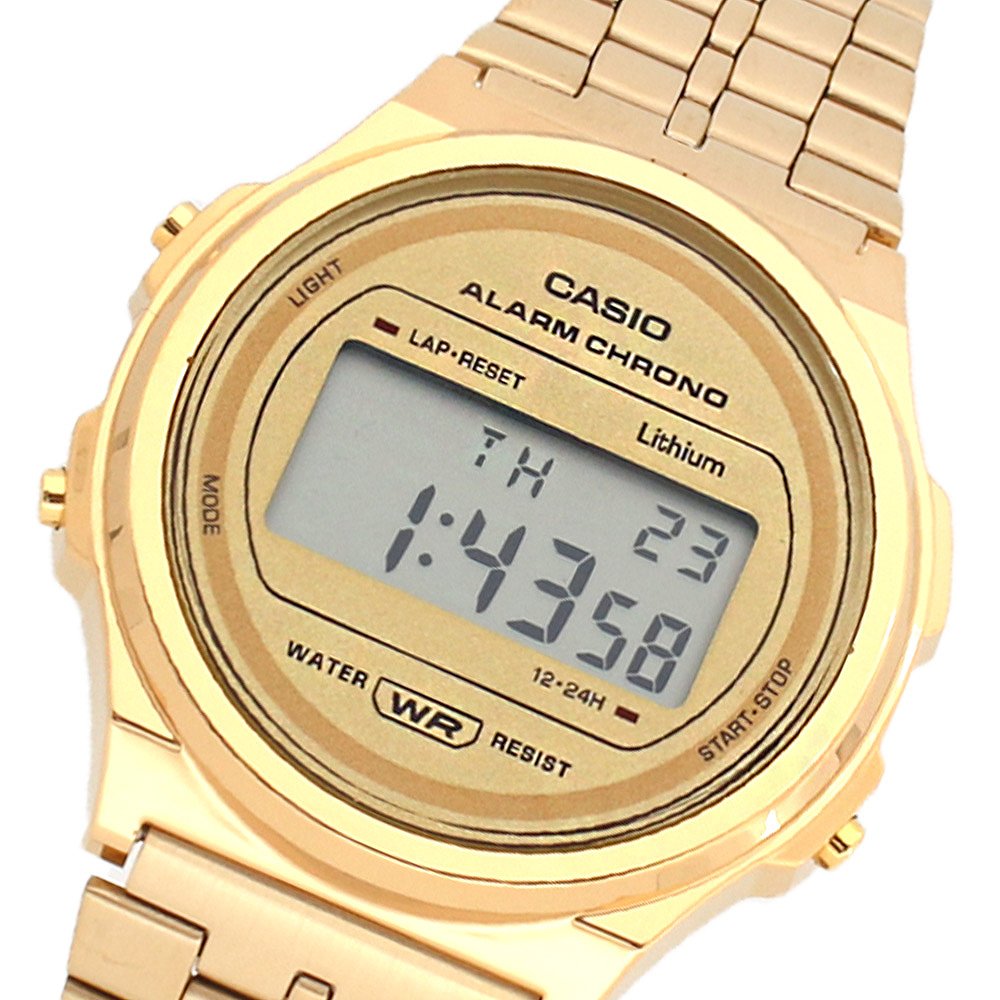 腕時計 A171WEG-9A メンズ レディース カシオスタンダード CASIO STANDARD クォーツ ゴールド