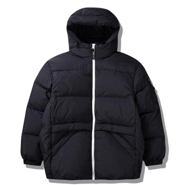 配色ジッパーダックダウンジャンパーKP4JPU410