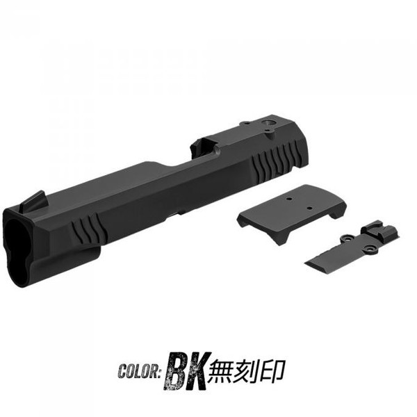 LayLax Carbon8 M45カスタムスライド エインヘリアル BK 無刻印
