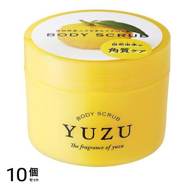 デイリーアロマジャパン ボディスクラブ 高知県産YUZU(ユズ) 300g 10個セット