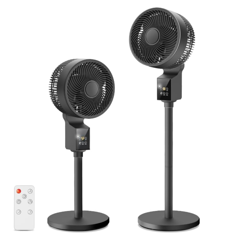 サーキュレーター 扇風機 リビング 節電対策&amp AIモード&amp イオン空気清浄】 上下左右自動首振り 18段階風量 4つモード 暴風モード パワフル送風 静音 せんぷうき DCモーター