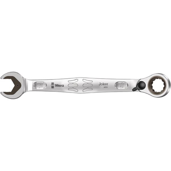 WERA ヴェラ コンビネーション ラチェットレンチ JOKER スパナ部内側口幅15mm 全長199mm 020070 工具 ツール DIY 作業工具 道具