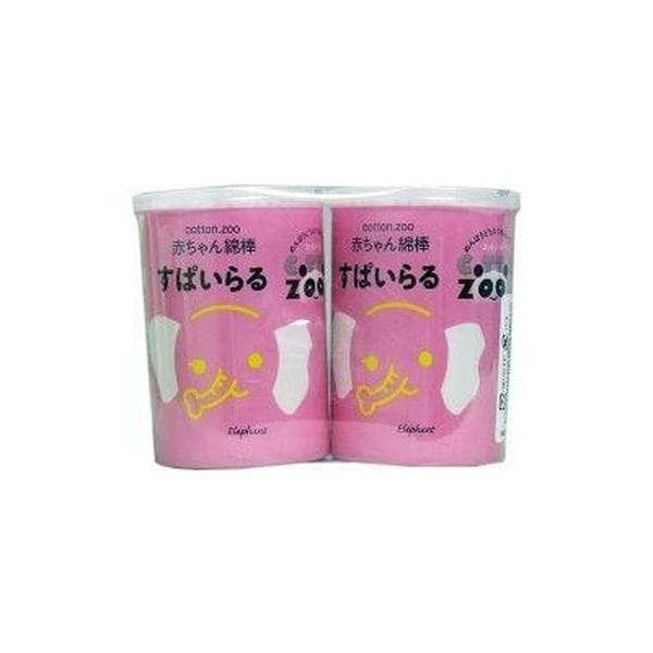 【144個セット】平和　コットンＺ００赤ちゃん綿棒スパイラル160本入　2個パック [平和メディク]